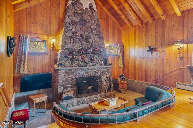 Historic log home set on a 36+ acre estate