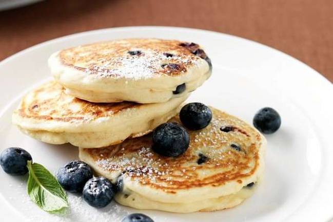 Blueberry pancake breakfast at the Blooming Grove firehouse