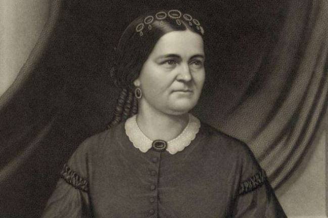 Photo, Library of Congress Mary Todd Lincoln.