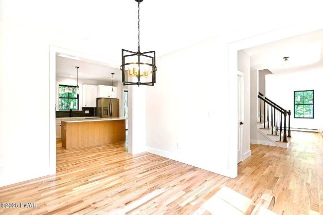 Brand new custom 4-bedroom, 3-bath home is surrounded by nature