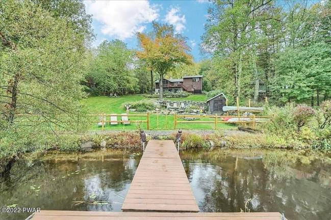Updated 4-bedroom lakefront home offers the best of country living