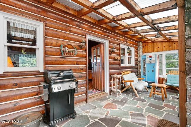 Historic log home set on a 36+ acre estate