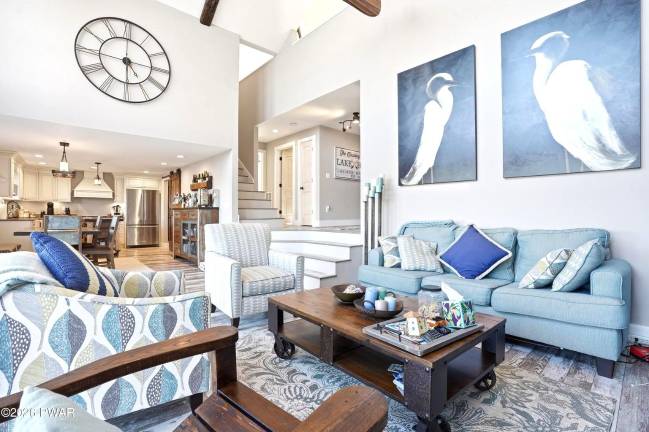 Modern three-bedroom home is a lakefront retreat