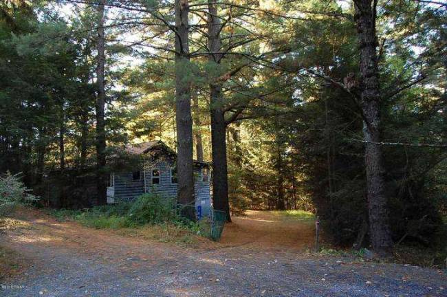 Quaint country log cabin