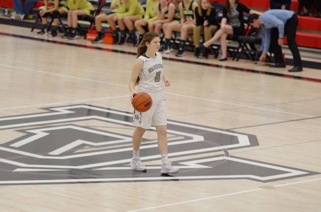 Delaware Valley Warrior Faith Fucetola scored six points.