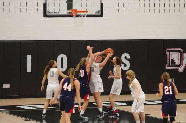 Delaware Valley’s Hannah Gallagher scored six points