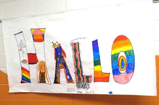 Delaware Valley Elementary School celebrated “Start with Hello Week.”