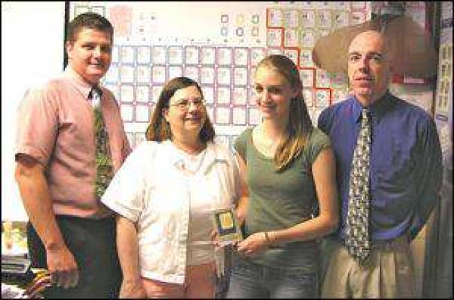 Ewald wins Bausch & Lomb award and scholarship