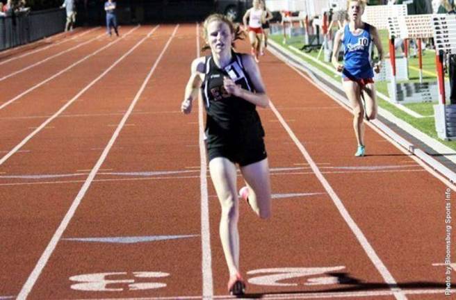 Allison Decker, out in front (Photo provided)