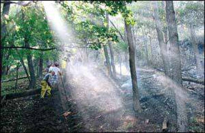 Arson fires make a hot day worse