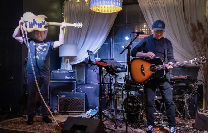 At 6 p.m., the Mead Brothers begin an extended set at Log Tavern Brewing Co. in Milford on Feb. 27.