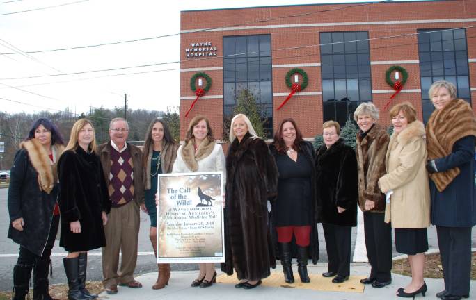 Mistletoe Committee (from left): Alice Fino-Ewonishon, Melissa Rickard, Gary Mesko, Danielle Hedgelon, Marianne McConeghy, Nancy Moro, Rosemarie Corigliano, Joan Buehl, Martha Wilson, Carol Sturm, and Barbara Cuffe. (Photo provided)