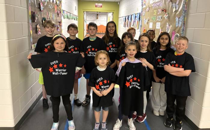 DVES April Students of the Month.