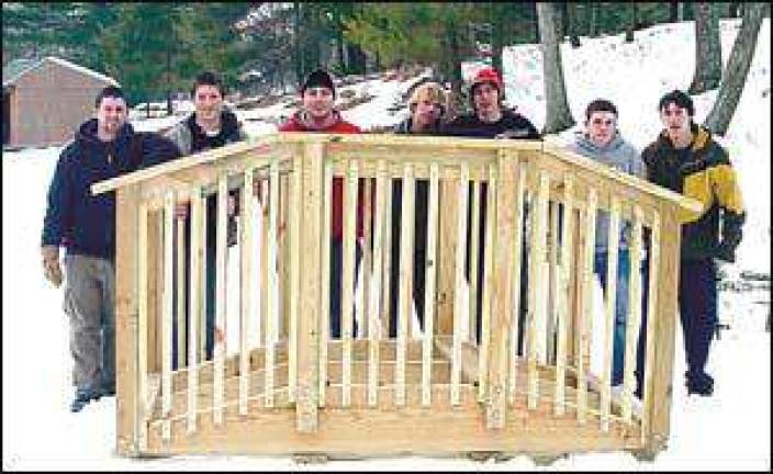 Boy Scouts project provides new pedestrian bridge at Country Ark Farm