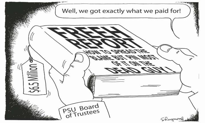 Cartoon by Shawn Raymond for 7/27