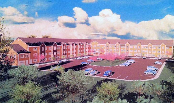 Rendering of the Westfall Senior Citizens Housing Development (Photo provided)