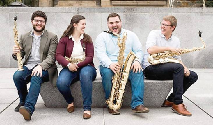 saxophone quartet with no strings attached