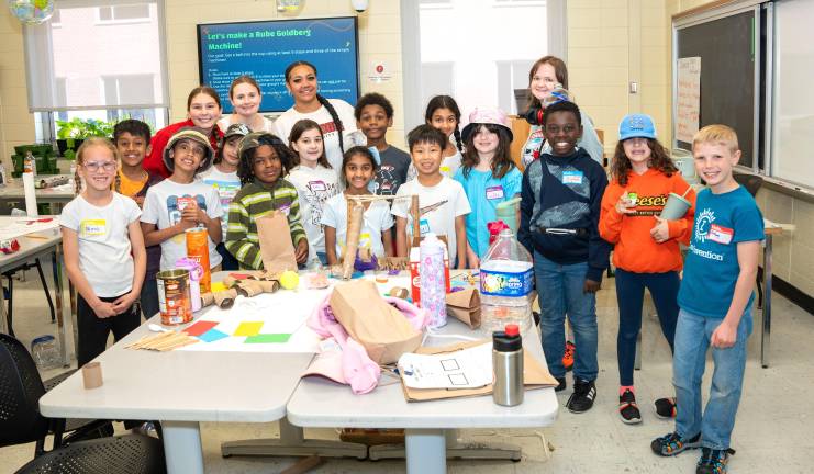 ESU students taking Instructional Planning in Special Education (SPED 215) created a day of hands-on learning for elementary and middle school aged children.