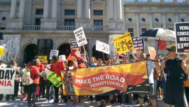 Make the Road Action in Pennsylvania Facebook photo