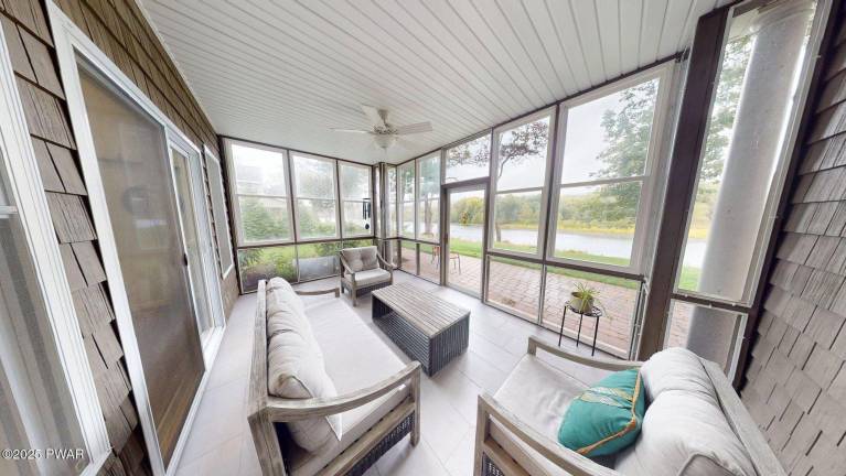 Enjoy river views and luxury living in this upscale townhome