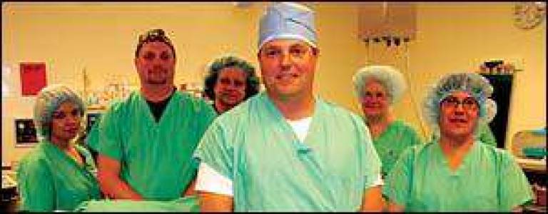 Neuro-spine surgery at Wayne Memorial