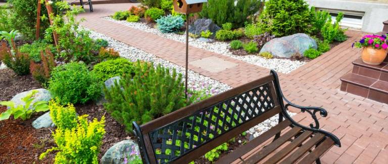 Add beauty, function to your garden with a path