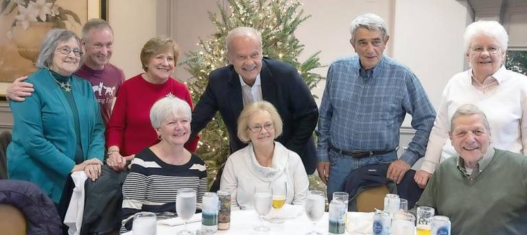 Kelsey Grammer with guests at Crystal Springs Resort (Photo provided)