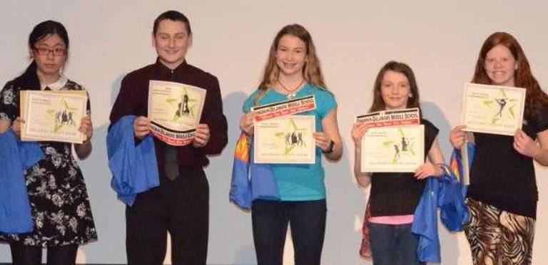 Photo provided Pictured from left: Esther Lee, Logan Gallagher, Brittany Brockmann, Heather Starr and Samantha Orneck.