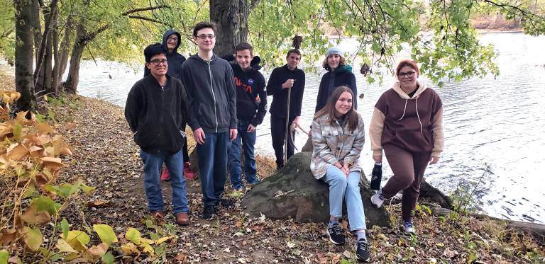 Delaware Valley environmental studies students.