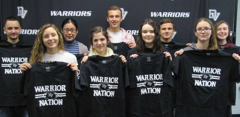 Students of the Month at DVHS