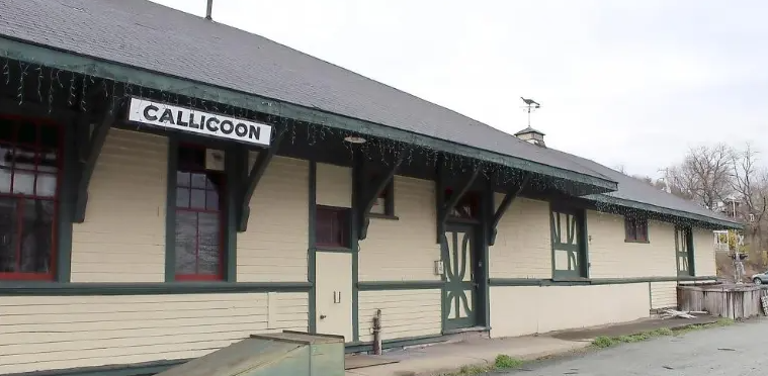 Erie Railroad Depot in Callicoon, N.Y.