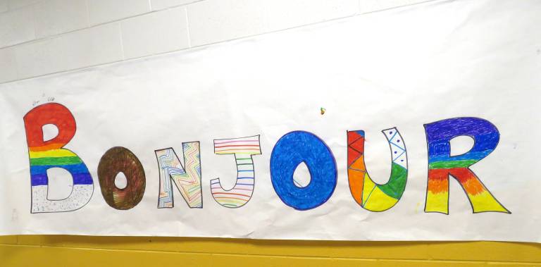 Delaware Valley Elementary School celebrated “Start with Hello Week.”