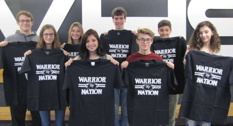 Students of the Month for November at DVHS