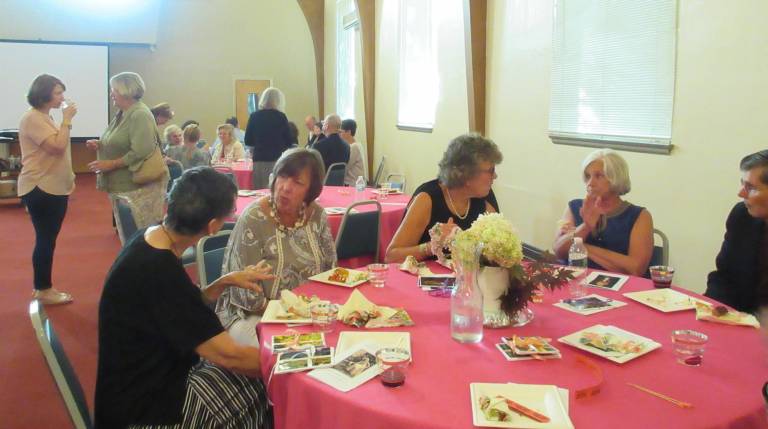 Milford Garden Club members and guests had a wonderful time
