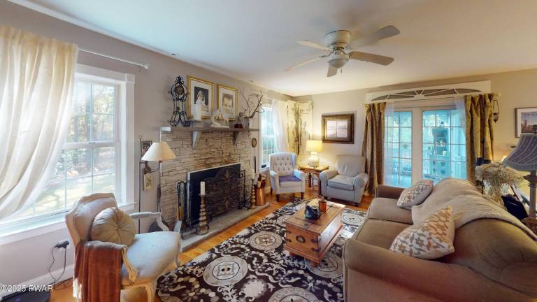 Modern, comfy home has lake access and more