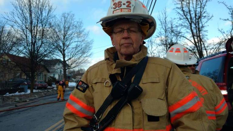 Deputy fire Chief Jim Rohmer (Photo by Anya Tikka)