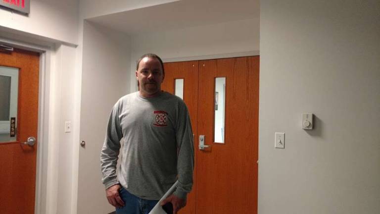 Fire Chief Mark O'Brien (Photo by Anya Tikka)