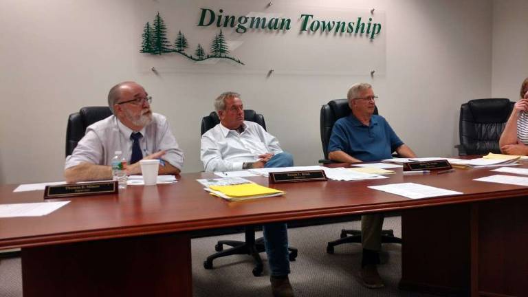 Dingman Township supervisors (By Anya Tikka)