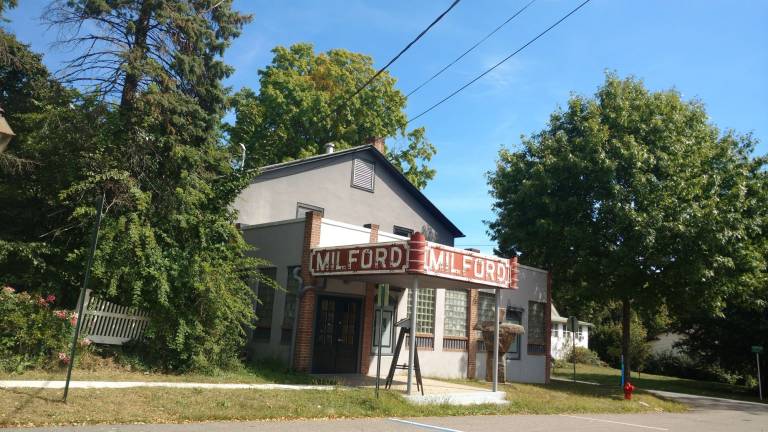 The Milford Theatre, 114 East Catherine St., where the main film screenings take place (Photo by Anya Tikka)