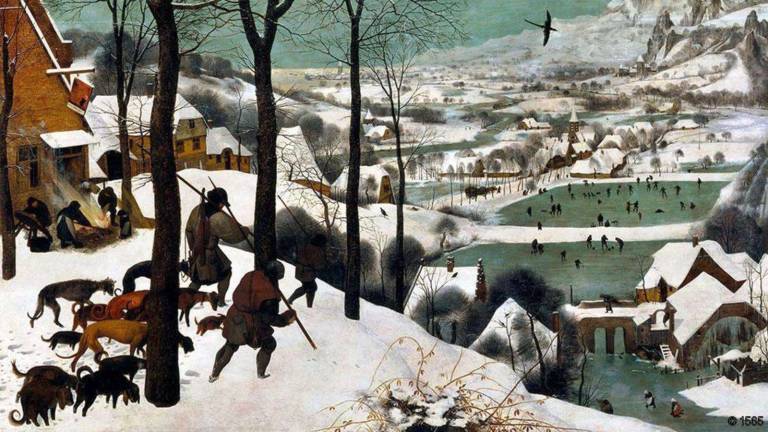 “Hunters in the Snow” by Pieter Bruegel the Elder (1565)