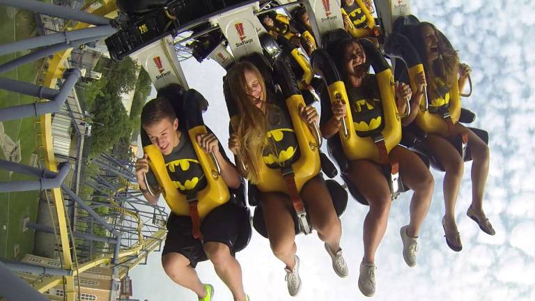 Photo provided Batman: The Ride at Six Flags Great Adventure.