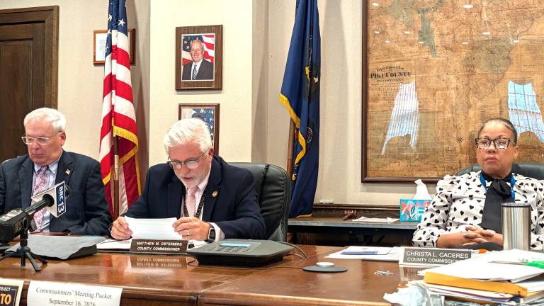 At the Sept. 16 Pike County Commissioners meeting, Chairman Matt Osterberg addressed controversial language used at previous meetings to discuss the Pike County Correctional Facility and the county’s contract to hold Immigration, Customs and Enforcement (ICE) detainees.