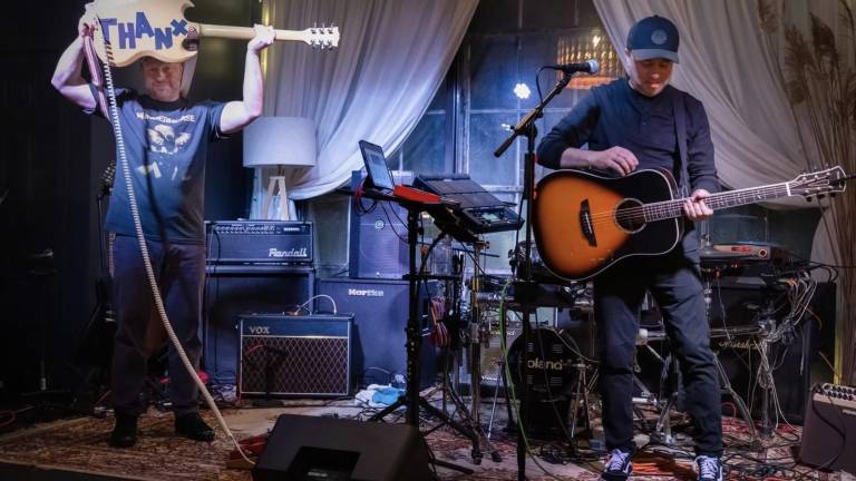 At 6 p.m., the Mead Brothers begin an extended set at Log Tavern Brewing Co. in Milford on Feb. 27.