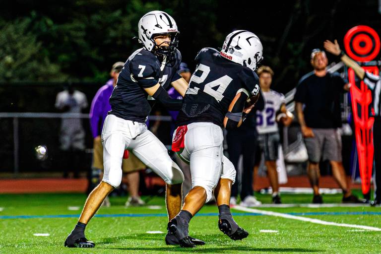 $!#7 - Lucas Petersheim, #24 -Devin Estevez. Photo Credit: Chris Decker