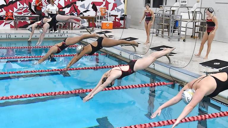 ESU swim team honored for high grade point averages