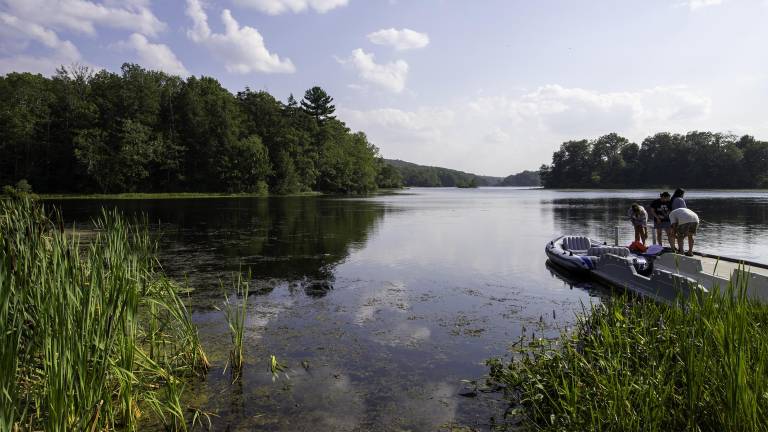 Wawayanda Lake in Wawayanda State Park in Sussex and Passaic Counties.