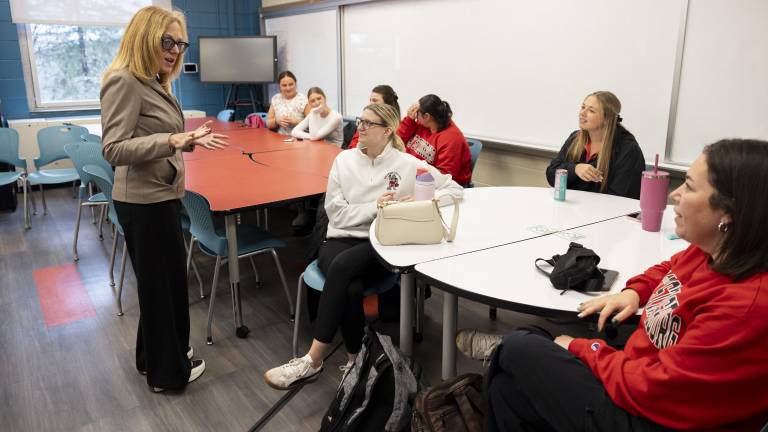 Members of Gov. Josh Shapiro’s administration visit ESU to announce special education training grants.