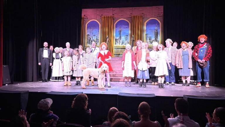 “Annie” receives a rave reception at the Milford Theater.