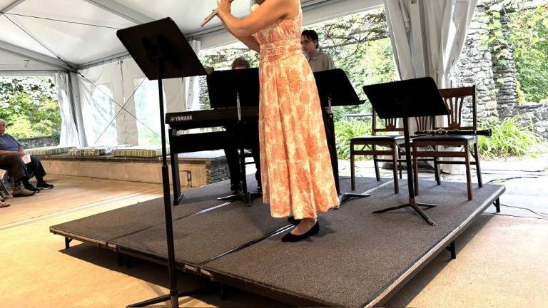 Allison Kiger at the Kindred Spirits concert at Grey Towers.