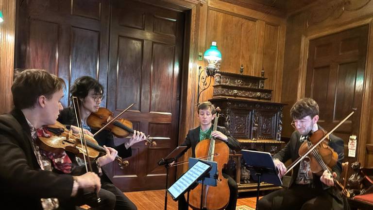 Dolphins String Quartet brings pure joy to Grey Towers